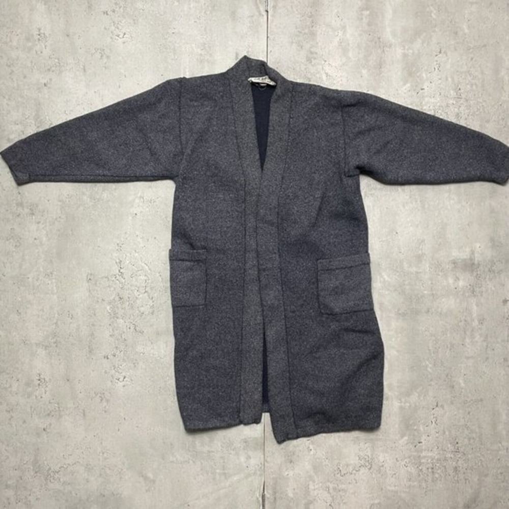 St. John Gray Cardigan Sweater